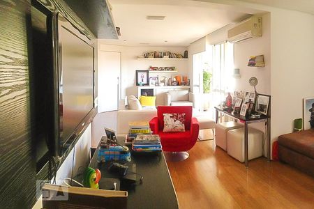 Sala de apartamento para alugar com 2 quartos, 90m² em Pinheiros, São Paulo