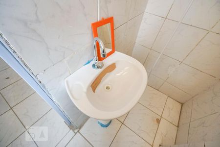 Detalhe banheiro de kitnet/studio à venda com 1 quarto, 40m² em Brás, São Paulo