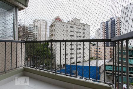 Varanda da Sala de apartamento para alugar com 1 quarto, 50m² em Parque Imperial, São Paulo