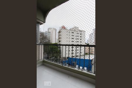 Varanda da Sala de apartamento para alugar com 1 quarto, 50m² em Parque Imperial, São Paulo