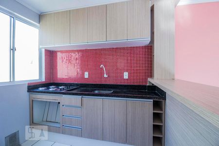 Cozinha de apartamento para alugar com 2 quartos, 54m² em Vila Nova, Porto Alegre
