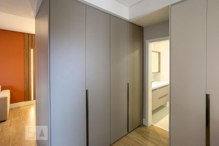 Studio à venda com 50m², 1 quarto e 1 vagaQuarto - Armários