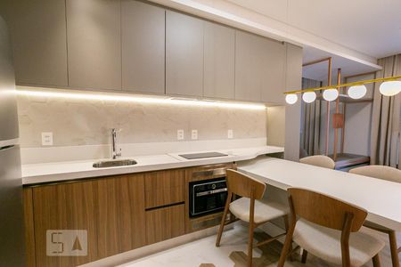 Studio à venda com 50m², 1 quarto e 1 vagaCozinha