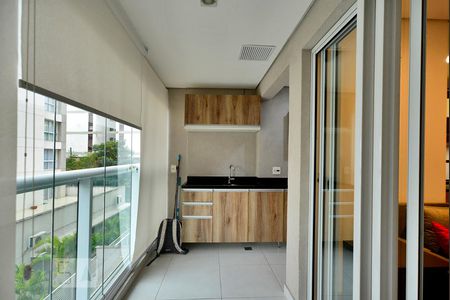 Apartamento para alugar com 35m², 1 quarto e 1 vagaVaranda
