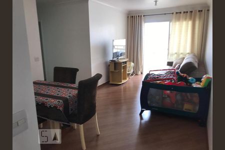 Sala de apartamento à venda com 3 quartos, 93m² em Vila Santa Teresa, Santo André