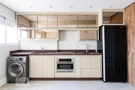 Apartamento à venda com 60m², 1 quarto e 1 vagaCozinha e Área de serviço