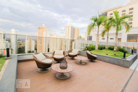 Studio para alugar com 40m², 1 quarto e 1 vagaTerraço