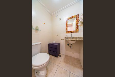 Banheiro  de apartamento à venda com 2 quartos, 55m² em Vila Leopoldina, Santo André