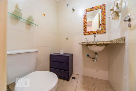 Banheiro  de apartamento à venda com 2 quartos, 55m² em Vila Leopoldina, Santo André