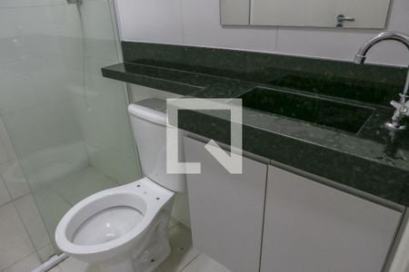 Banheiro de apartamento para alugar com 1 quarto, 32m² em Luz, São Paulo