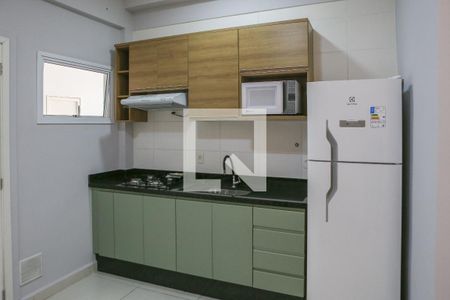Cozinha de apartamento para alugar com 1 quarto, 32m² em Luz, São Paulo