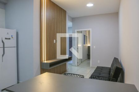 Sala de apartamento para alugar com 1 quarto, 32m² em Luz, São Paulo