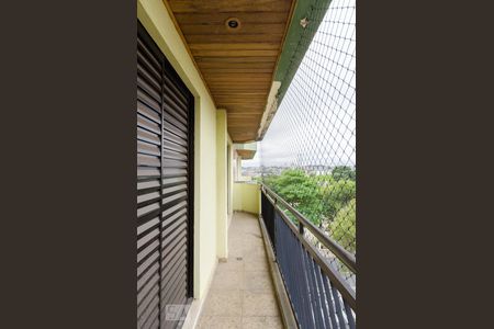 Varanda da sala e suíte de apartamento para alugar com 2 quartos, 68m² em Rudge Ramos, São Bernardo do Campo