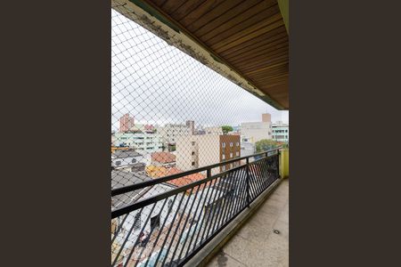 Varanda da sala e suíte de apartamento para alugar com 2 quartos, 68m² em Rudge Ramos, São Bernardo do Campo