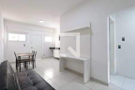 Sala/Cozinha de apartamento para alugar com 1 quarto, 35m² em Luz, São Paulo