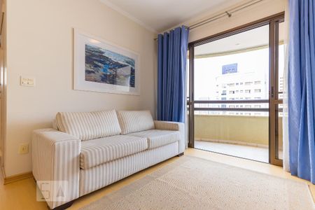 Sala - Sofá de apartamento para alugar com 1 quarto, 59m² em Cambuí, Campinas