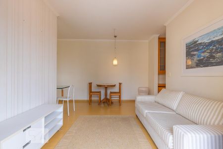Sala de apartamento para alugar com 1 quarto, 59m² em Cambuí, Campinas