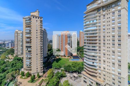 Sala de apartamento para alugar com 1 quarto, 72m² em Jardim Fonte do Morumbi, São Paulo