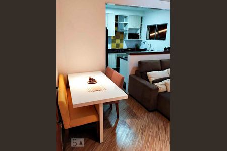 Sala de Jantar de apartamento à venda com 1 quarto, 39m² em Vila Nova Santa Luzia, São Bernardo do Campo