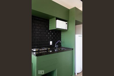 Studio à venda com 26m², 1 quarto e sem vagaCozinha