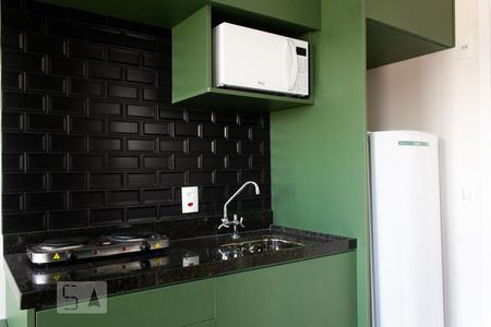 Studio à venda com 26m², 1 quarto e sem vagaCozinha
