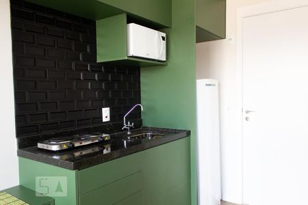 Studio à venda com 26m², 1 quarto e sem vagaCozinha