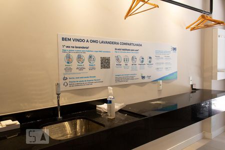 Studio à venda com 26m², 1 quarto e sem vagaLavanderia