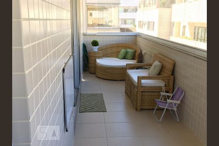 Varanda de apartamento para alugar com 4 quartos, 104m² em Recreio dos Bandeirantes, Rio de Janeiro