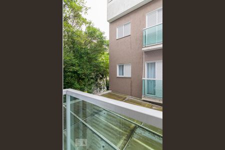 Varanda Quarto 1 de apartamento à venda com 2 quartos, 47m² em Vila Humaitá, Santo André