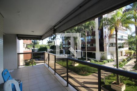 Varanda da Sala de apartamento à venda com 3 quartos, 117m² em Jacarepaguá, Rio de Janeiro