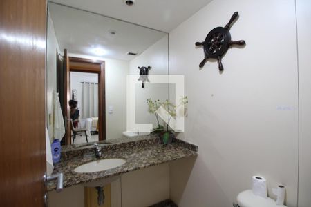 Lavabo da Sala de apartamento à venda com 3 quartos, 117m² em Jacarepaguá, Rio de Janeiro
