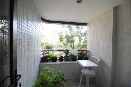 Varanda da Suíte  de apartamento à venda com 3 quartos, 117m² em Jacarepaguá, Rio de Janeiro