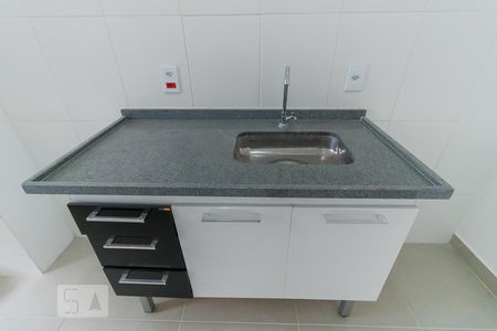 Apartamento à venda com 49m², 2 quartos e 1 vagaDetalhe cozinha