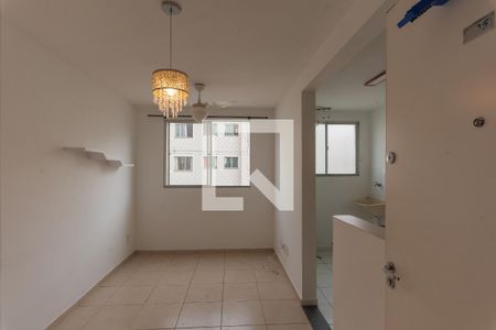Sala de apartamento para alugar com 2 quartos, 54m² em Loteamento Parque São Martinho, Campinas