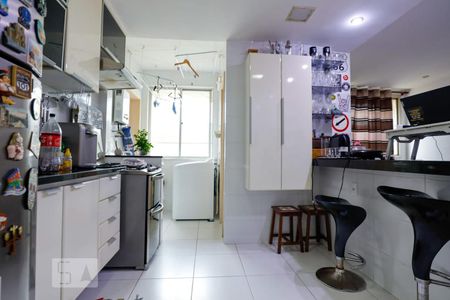 Cozinha de apartamento à venda com 1 quarto, 51m² em Rio Comprido, Rio de Janeiro