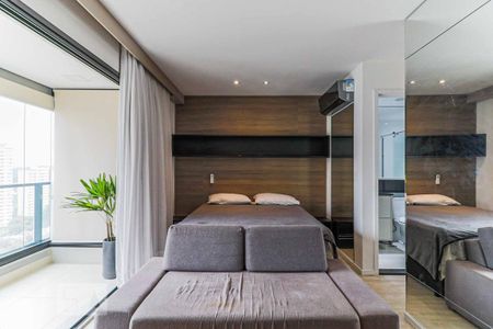 Sala de kitnet/studio para alugar com 1 quarto, 37m² em Campo Belo, São Paulo