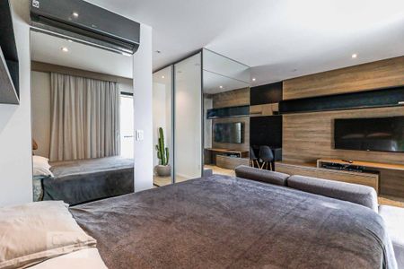 Quarto de kitnet/studio para alugar com 1 quarto, 37m² em Campo Belo, São Paulo