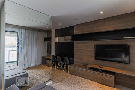 Sala de kitnet/studio para alugar com 1 quarto, 37m² em Campo Belo, São Paulo