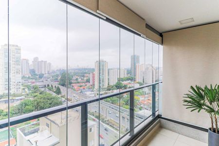 Studio para alugar com 37m², 1 quarto e 1 vaga Studio para alugar com 37m², 1 quarto e 1 vagaVaranda