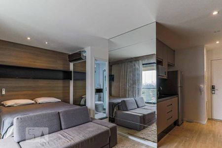 Sala de kitnet/studio para alugar com 1 quarto, 37m² em Campo Belo, São Paulo