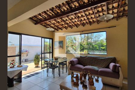 Sala de apartamento à venda com 4 quartos, 270m² em Recreio dos Bandeirantes, Rio de Janeiro