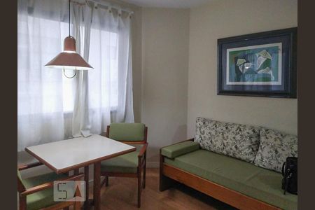 Sala de apartamento para alugar com 1 quarto, 50m² em Jardim Paulista, São Paulo