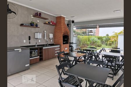 Apartamento para alugar com 40m², 1 quarto e 2 vagas Apartamento para alugar com 40m², 1 quarto e 2 vagasÁrea comum - Churrasqueira