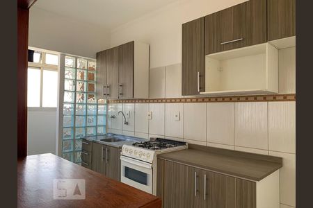 Cozinha de apartamento à venda com 1 quarto, 48m² em Vila Itapura, Campinas