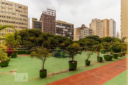 Vista do Quarto de apartamento para alugar com 1 quarto, 54m² em Consolação, São Paulo
