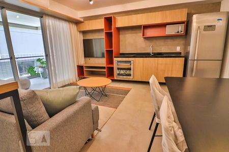 Studio para alugar com 52m², 1 quarto e 2 vagas Studio para alugar com 52m², 1 quarto e 2 vagasCozinha