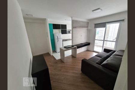 Sala de apartamento para alugar com 1 quarto, 45m² em República, São Paulo