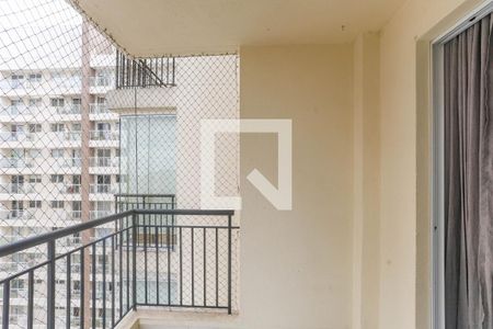 Varanda da sala de apartamento à venda com 2 quartos, 70m² em Centro, Diadema