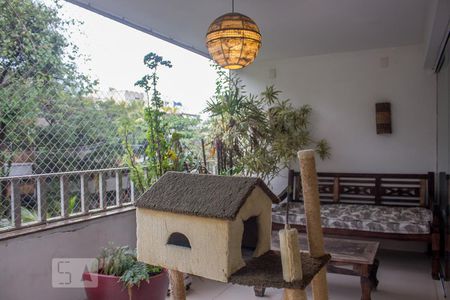 Varanda da Sala de apartamento à venda com 4 quartos, 247m² em Barra da Tijuca, Rio de Janeiro