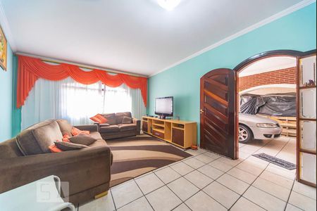 Sala de Estar  de casa à venda com 6 quartos, 330m² em Jardim Itapoan, Santo André